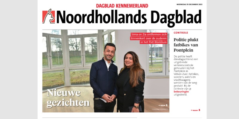 Fidesta Piet Blomhuis in Noordhollands Dagblad